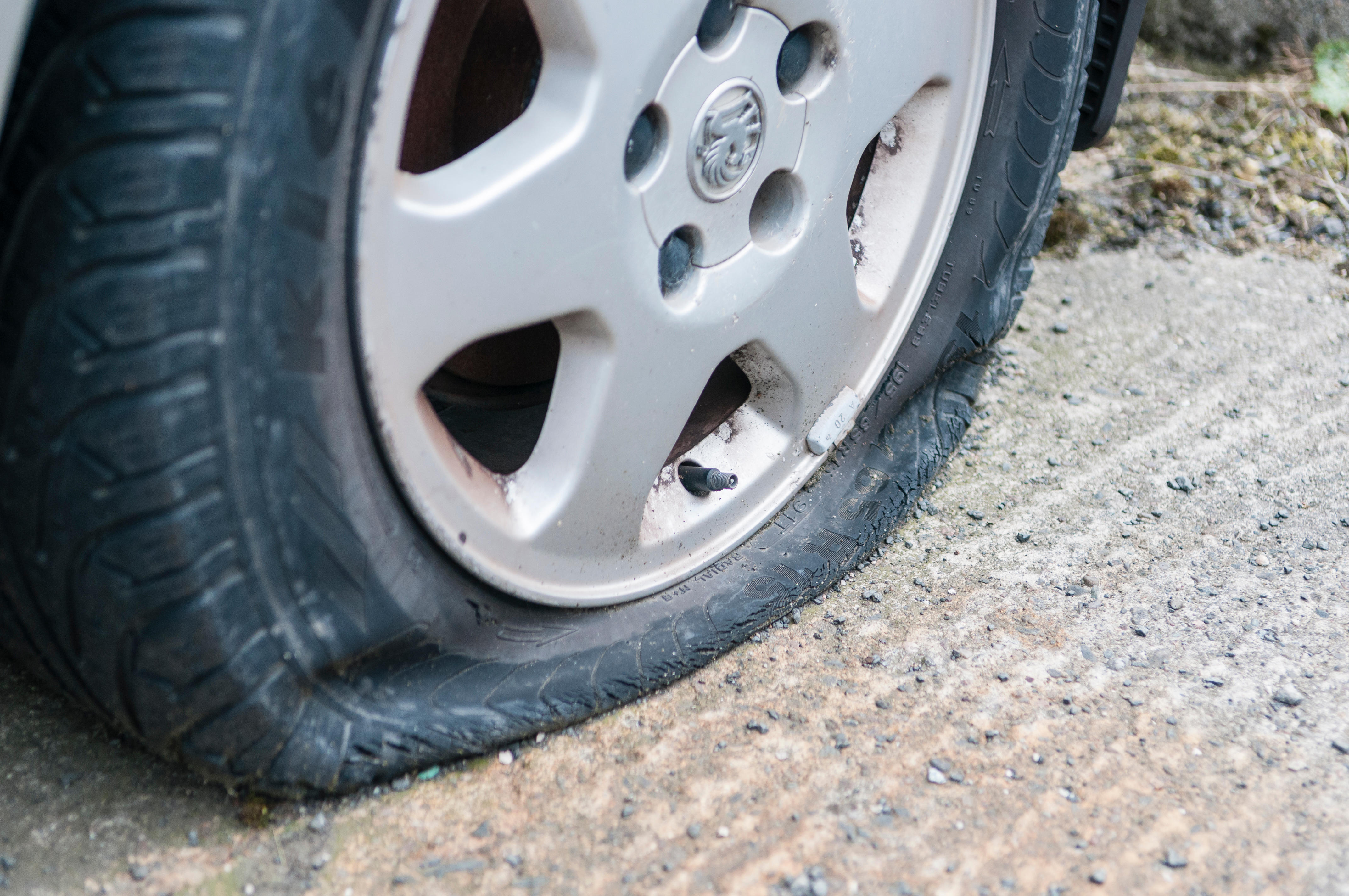 Tyres Punctured In Blandford